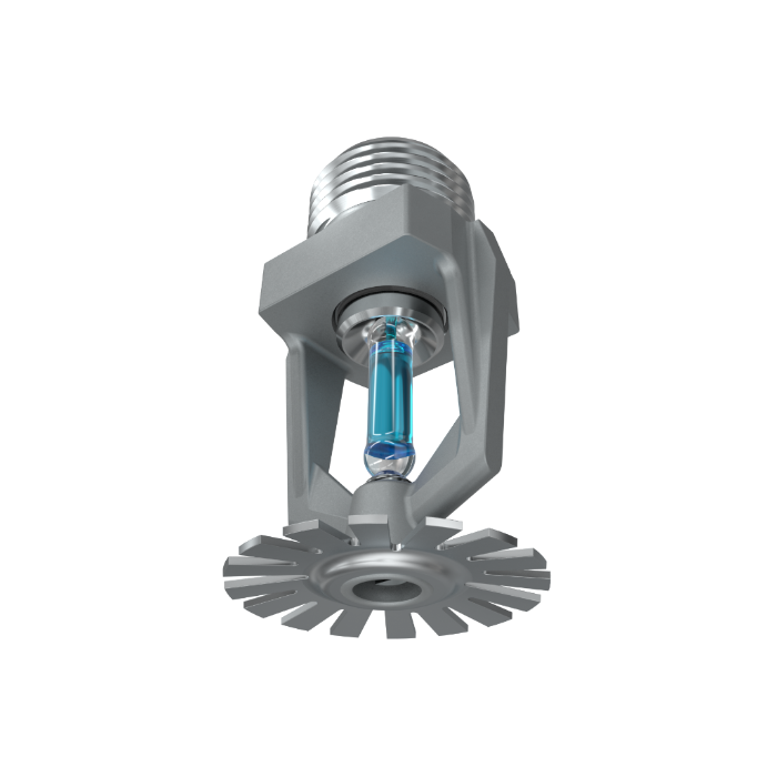 Viking® VK132, Corrosion Resistant, 5.6K, Standard, Pendent, SR, 1/2" NPT, Stainless Steel, 286 Degree 06483BG Fire Sprinkler Head