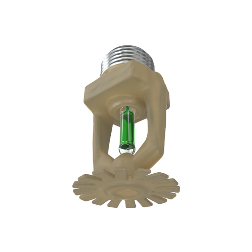 Viking® VK132, Corrosion Resistant, 5.6K, Standard, Pendent, SR, 1/2" NPT, Wax Coated Stainless Steel, 200 Degree 06483BCE Fire Sprinkler Head