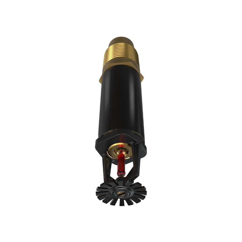 Viking® VK150, Standard, Dry Sprinkler, 5.6K, Pendent, SR, 1” NPT, Plain Barrel, Black, 155 Degree, 18” Length, 07852UMB/B18 Fire Sprinkler Head - WeSupplyIt.com