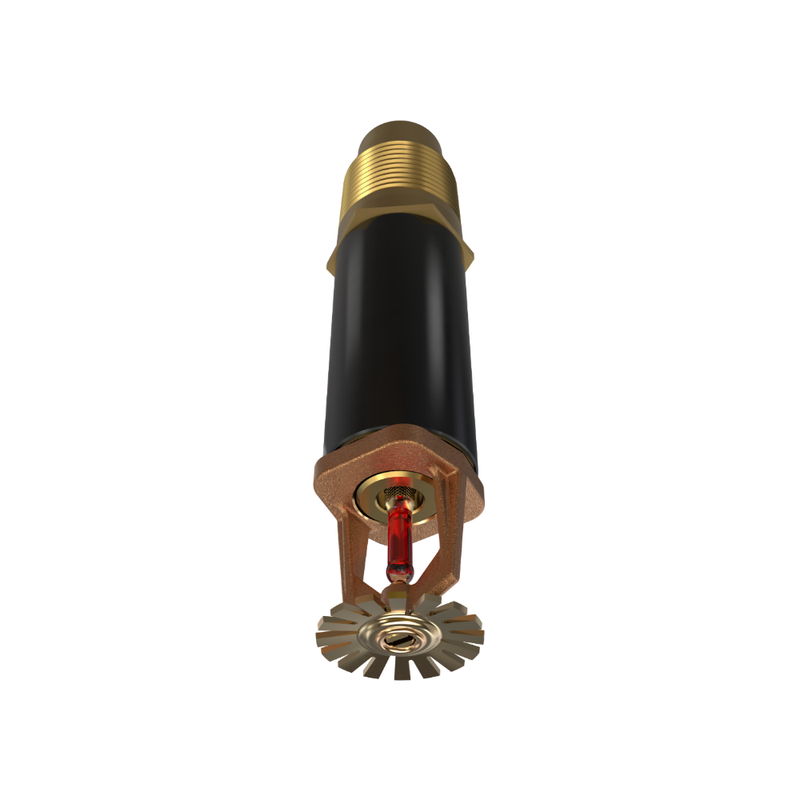 Viking® VK150, Standard, Dry Sprinkler, 5.6K, Pendent, SR, 1” NPT, Plain Barrel, Brass, 155 Degree, 24" Length, 07852UAB24 Fire Sprinkler Head - WeSupplyIt.com