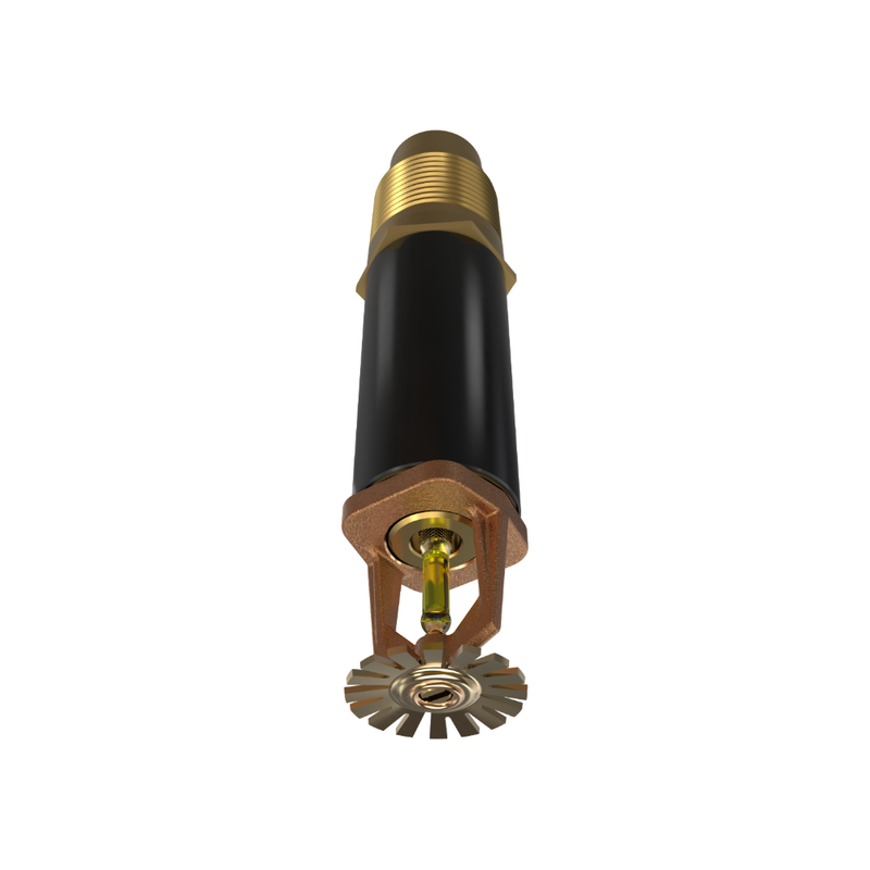 Viking® VK150, Standard, Dry Sprinkler, 5.6K, Pendent, SR, 1” NPT, Plain Barrel, Brass, 175 Degree, 24" Length, 07852UAD24 Fire Sprinkler Head