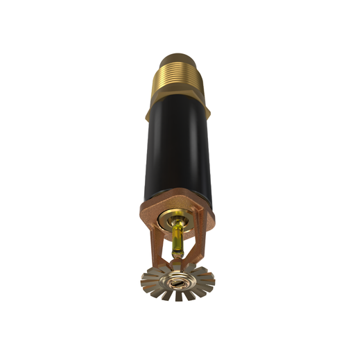 Viking® VK150, Standard, Dry Sprinkler, 5.6K, Pendent, SR, 1” NPT, Plain Barrel, Brass, 175 Degree, 18" Length, 07852UAD18 Fire Sprinkler Head