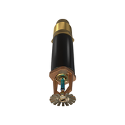 Viking® VK150, Standard, Dry Sprinkler, 5.6K, Pendent, SR, 1” NPT, Plain Barrel, Brass, 286 Degree, 12" Length, 07852UAG12 Fire Sprinkler Head