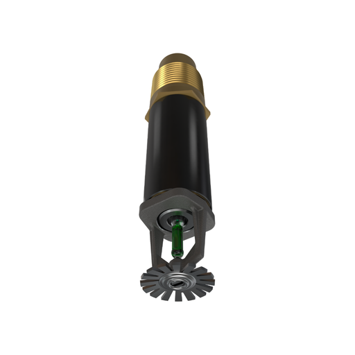 Viking® VK150, Standard, Dry Sprinkler, 5.6K, Pendent, SR, 1” NPT, Plain Barrel, Nickel PTFE (ENT), 200 Degree, 24" Length, 07852UJNE24 Fire Sprinkler Head