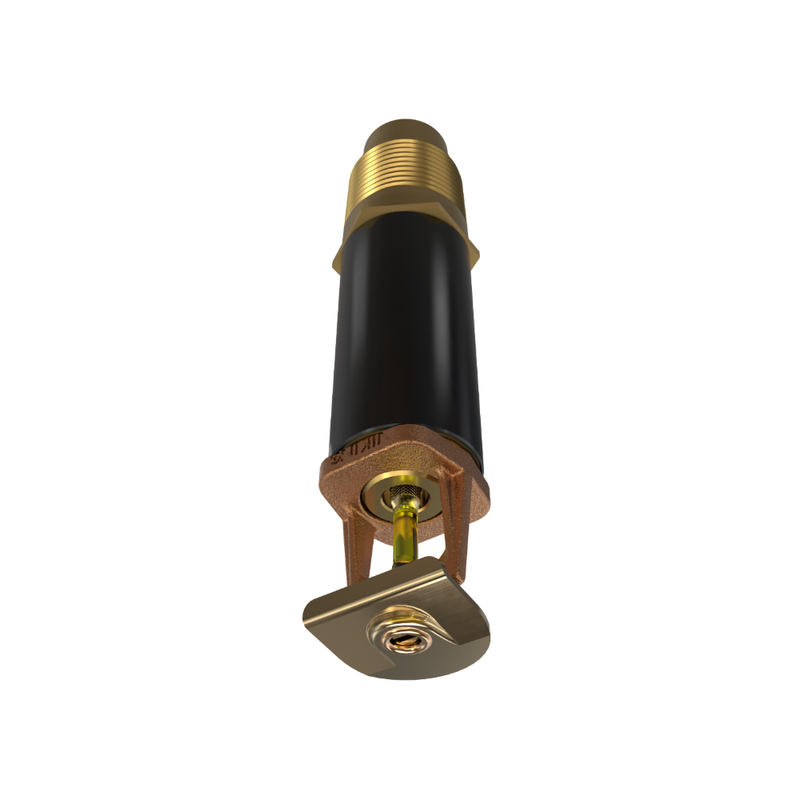 Viking® VK153, Standard, Dry Sprinkler, 5.6K, Vertical Sidewall, SR, 1” NPT, Plain Barrel, Brass, 175 Degree, 24” Length, 09125UAD24 Fire Sprinkler Head