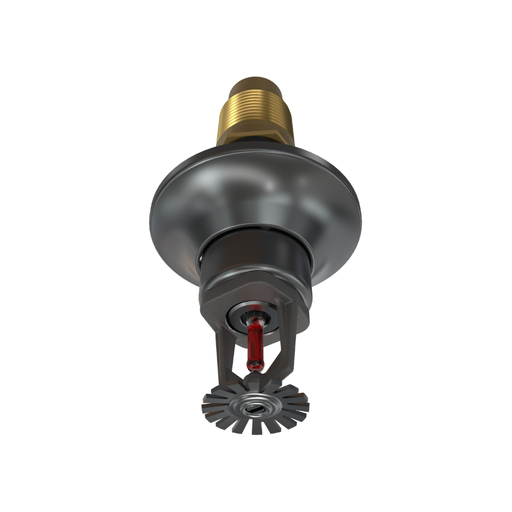 Viking® VK154, Standard, Dry Sprinkler, 5.6K, Pendent, SR, 1” NPT, Standard Adjustable, Nickel PTFE (ENT), 155 Degree, 18” Length, 07740UJNB18 Fire Sprinkler Head
