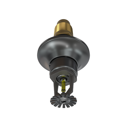 Viking® VK154, Standard, Dry Sprinkler, 5.6K, Pendent, SR, 1” NPT, Standard Adjustable, Nickel PTFE (ENT), 175 Degree, 12” Length, 07740UJND12 Fire Sprinkler Head