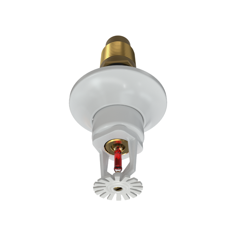 Viking® VK154, Standard, Dry Sprinkler, 5.6K, Pendent, SR, 1” NPT, Standard Adjustable, White, 155 Degree, 24” Length, 07740UMB/W24 Fire Sprinkler Head - WeSupplyIt.com