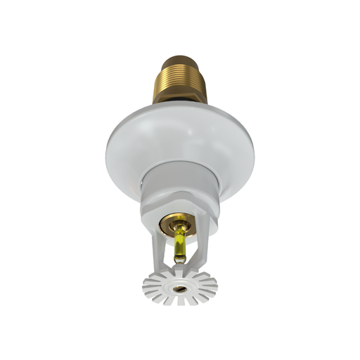 Viking® VK154, Standard, Dry Sprinkler, 5.6K, Pendent, SR, 1” NPT, Standard Adjustable, White, 175 Degree, 12” Length, 07740UMD/W12 Fire Sprinkler Head
