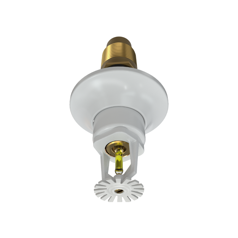 Viking® VK154, Standard, Dry Sprinkler, 5.6K, Pendent, SR, 1” NPT, Standard Adjustable, White, 175 Degree, 18” Length, 07740UMD/W18 Fire Sprinkler Head