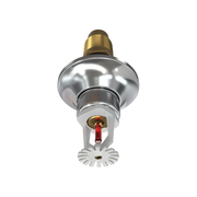 Viking® VK154, Standard, Dry Sprinkler, 5.6K, Pendent, SR, 1” NPT, Standard Adjustable, White with Chrome Escutcheon, 155 Degree, 6” Length, 07740UMFB/W06 Fire Sprinkler Head