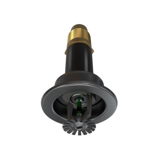 Viking® VK158, Standard, Dry Sprinkler, 5.6K, Pendent, SR, 1” NPT, Recessed Adjustable, Nickel PTFE (ENT), 200 Degree, 6” Length, 06530UJNE06 Fire Sprinkler Head