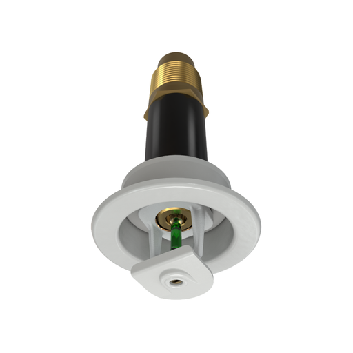 Viking® VK161, Standard, Dry Sprinkler, 5.6K, Vertical Sidewall, SR, 1” NPT, Recessed Adjustable, White, 200 Degree, 18” Length, 09124UME/W18 Fire Sprinkler Head