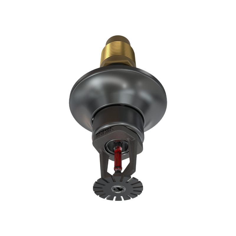 Viking® VK163, Standard, Dry Sprinkler, 8.0K, Pendent, SR, 1” NPT, Standard Adjustable, Nickel PTFE (ENT), 155 Degree, 24” Length, 12810UJNB24 Fire Sprinkler Head - WeSupplyIt.com