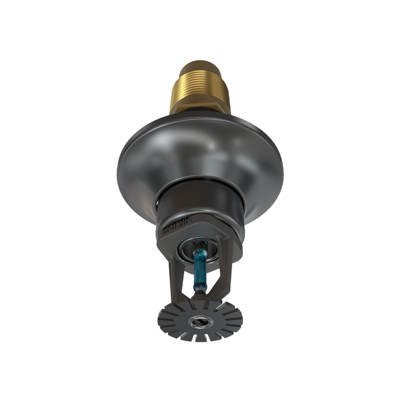 Viking® VK163, Standard, Dry Sprinkler, 8.0K, Pendent, SR, 1” NPT, Standard Adjustable, Nickel PTFE (ENT), 286 Degree, 24” Length, 12810UJNG24 Fire Sprinkler Head - WeSupplyIt.com