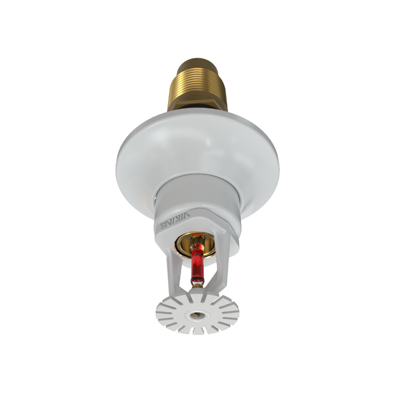 Viking® VK163, Standard, Dry Sprinkler, 8.0K, Pendent, SR, 1” NPT, Standard Adjustable, White, 155 Degree, 6” Length, 12810UMB/W06 Fire Sprinkler Head