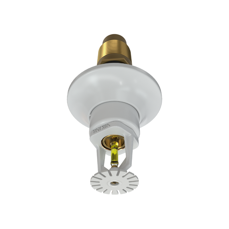Viking® VK163, Standard, Dry Sprinkler, 8.0K, Pendent, SR, 1” NPT, Standard Adjustable, White, 175 Degree, 18” Length, 12810UMD/W18 Fire Sprinkler Head - WeSupplyIt.com