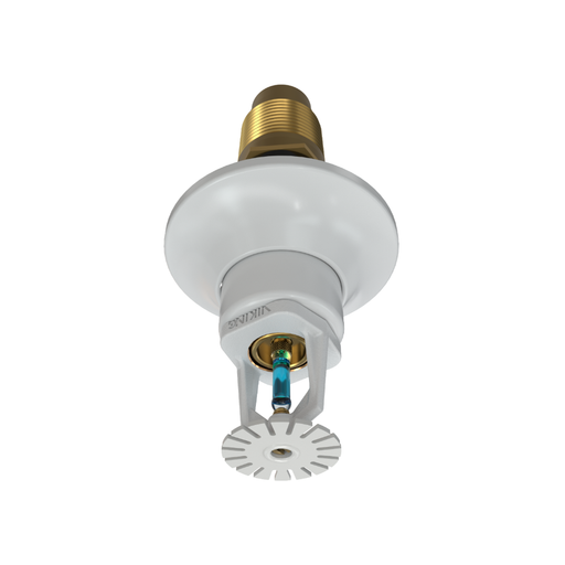 Viking® VK163, Standard, Dry Sprinkler, 8.0K, Pendent, SR, 1” NPT, Standard Adjustable, White, 286 Degree, 18” Length, 12810UMG/W18 Fire Sprinkler Head