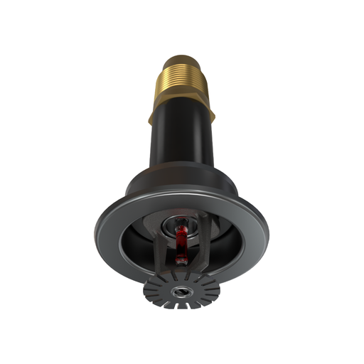Viking® VK164, Standard, Dry Sprinkler, 8.0K, Pendent, SR, 1” NPT, Recessed Adjustable, Nickel PTFE (ENT), 155 Degree, 24” Length, 12811UJNB24 Fire Sprinkler Head