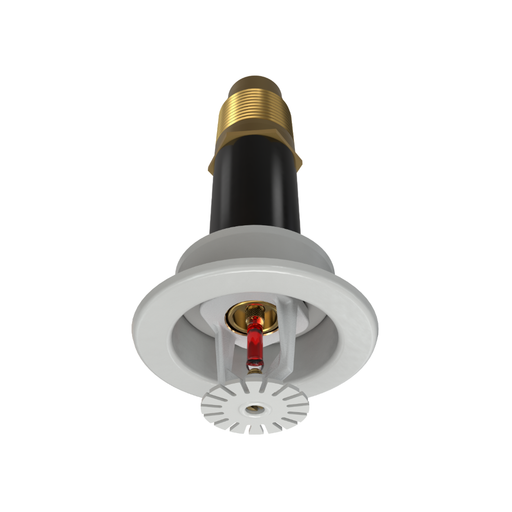 Viking® VK164, Standard, Dry Sprinkler, 8.0K, Pendent, SR, 1” NPT, Recessed Adjustable, White, 155 Degree, 12” Length, 12811UMB/W12 Fire Sprinkler Head