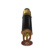 Viking® VK166, Standard, Dry Sprinkler, 8.0K, Pendent, SR, 1” NPT, Plain Barrel, Brass, 175 Degree, 6” Length, 12741UAD06 Fire Sprinkler Head - WeSupplyIt.com