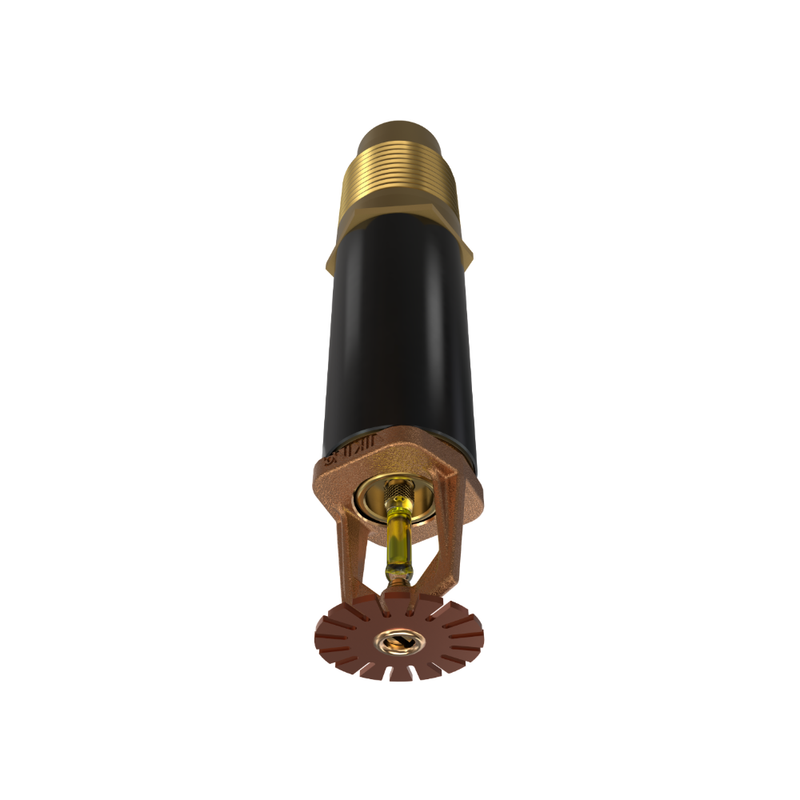Viking® VK166, Standard, Dry Sprinkler, 8.0K, Pendent, SR, 1” NPT, Plain Barrel, Brass, 175 Degree, 6” Length, 12741UAD06 Fire Sprinkler Head - WeSupplyIt.com