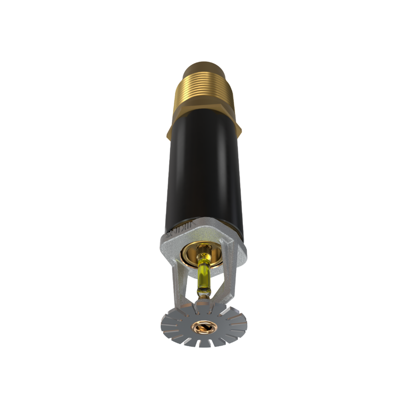 Viking® VK166, Standard, Dry Sprinkler, 8.0K, Pendent, SR, 1” NPT, Plain Barrel, Chrome, 175 Degree, 12” Length, 12741UFD12 Fire Sprinkler Head