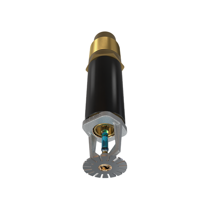 Viking® VK166, Standard, Dry Sprinkler, 8.0K, Pendent, SR, 1” NPT, Plain Barrel, Chrome, 286 Degree, 6” Length, 12741UFG06 Fire Sprinkler Head