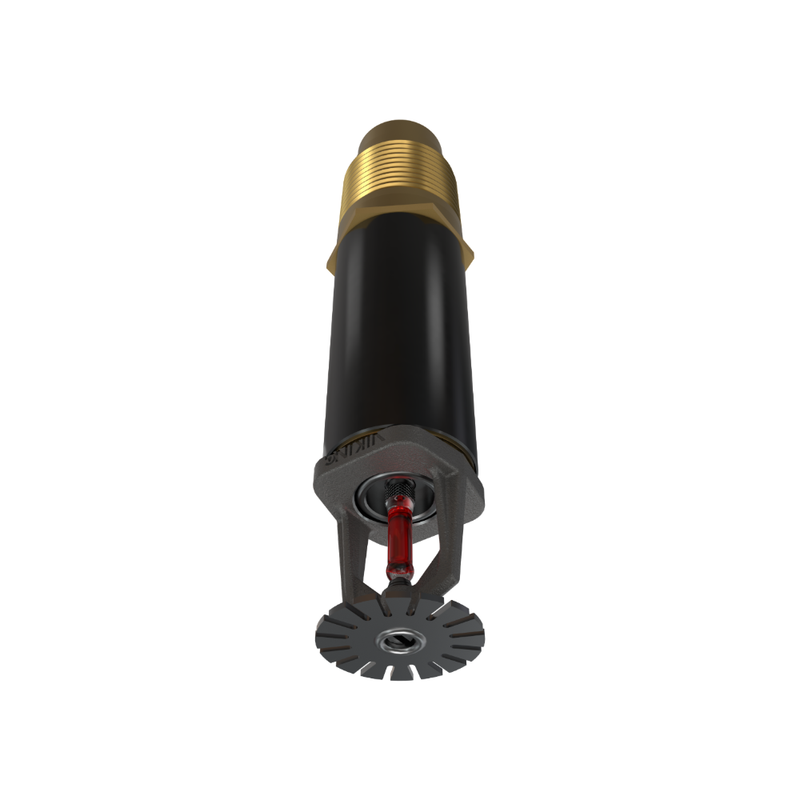 Viking® VK166, Standard, Dry Sprinkler, 8.0K, Pendent, SR, 1” NPT, Plain Barrel, Nickel PTFE (ENT), 155 Degree, 12” Length, 12741UJNB12 Fire Sprinkler Head