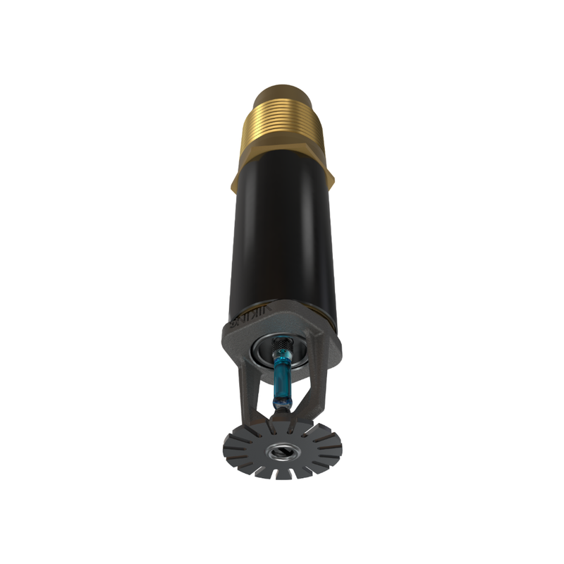 Viking® VK166, Standard, Dry Sprinkler, 8.0K, Pendent, SR, 1” NPT, Plain Barrel, Nickel PTFE (ENT), 286 Degree, 24” Length, 12741UJNG24 Fire Sprinkler Head - WeSupplyIt.com