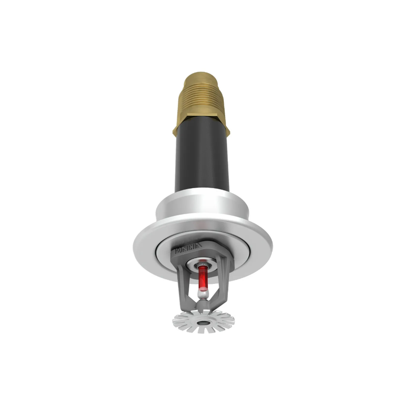 Viking® VK169, Standard, Dry Sprinkler, 5.6K, Pendent, SR, 1” NPT, Recessed Adjustable, Stainless Steel, 155 Degree, 24” Length, 10360UB24 Fire Sprinkler Head