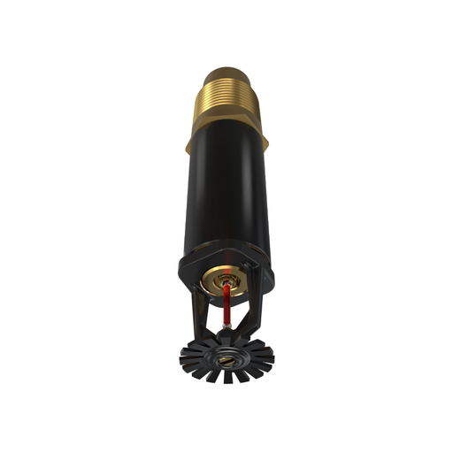 Viking® VK172, Standard, Dry Sprinkler, 5.6K, Plain Barrel, Pendent, QR, 1” NPT, Black, 155 Degree, 24” Length, 08387UMB/B24 Fire Sprinkler Head