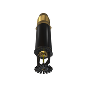 Viking® VK172, Standard, Dry Sprinkler, 5.6K, Plain Barrel, Pendent, QR, 1” NPT, Black, 175 Degree, 6” Length, 08387UMD/B06 Fire Sprinkler Head