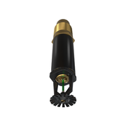 Viking® VK172, Standard, Dry Sprinkler, 5.6K, Plain Barrel, Pendent, QR, 1” NPT, Black, 200 Degree, 18” Length, 08387UME/B18 Fire Sprinkler Head - WeSupplyIt.com