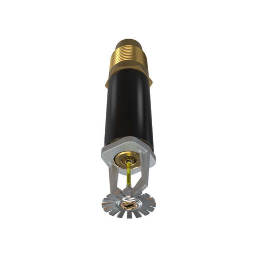 Viking® VK172, Standard, Dry Sprinkler, 5.6K, Plain Barrel, Pendent, QR, 1” NPT, Chrome, 175 Degree, 18” Length, 08387UFD18 Fire Sprinkler Head