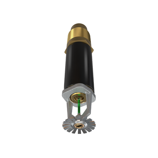 Viking® VK172, Standard, Dry Sprinkler, 5.6K, Plain Barrel, Pendent, QR, 1” NPT, Chrome, 200 Degree, 24” Length, 08387UFE24 Fire Sprinkler Head