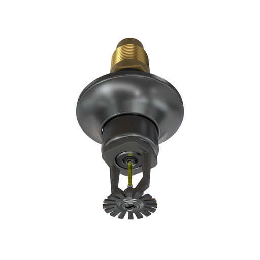 Viking® VK176, Standard, Dry Sprinkler, 5.6K, Standard Adjustable, Pendent, QR, 1” NPT, Nickel PTFE (ENT), 175 Degree, 6” Length, 08383UJND06 Fire Sprinkler Head