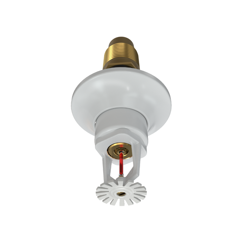 Viking® VK176, Standard, Dry Sprinkler, 5.6K, Standard Adjustable, Pendent, QR, 1” NPT, White, 155 Degree, 24” Length, 08383UMB/W24 Fire Sprinkler Head - WeSupplyIt.com