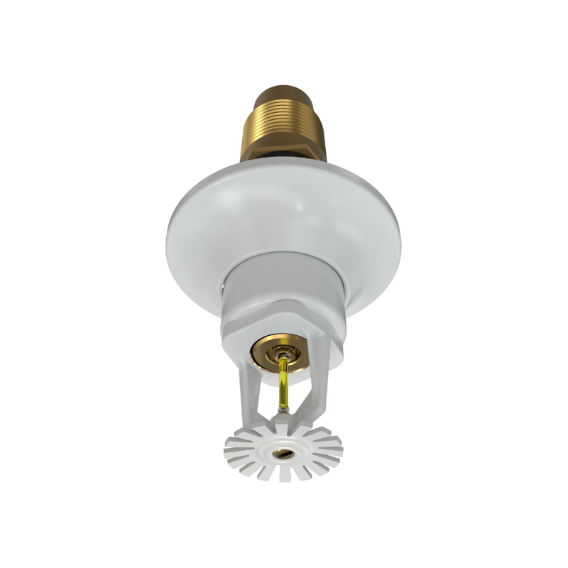 Viking® VK176, Standard, Dry Sprinkler, 5.6K, Standard Adjustable, Pendent, QR, 1” NPT, White, 175 Degree, 24” Length, 08383UMD/W24 Fire Sprinkler Head - WeSupplyIt.com