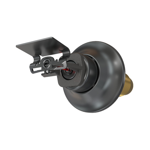 Viking® VK178, Standard, Dry Sprinkler, 5.6K, Standard Adjustable, Horizontal Sidewall, QR, 1” NPT, Nickel PTFE (ENT), 155 Degree, 18” Length, 08384UJNB18 Fire Sprinkler Head