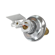 Viking® VK178, Standard, Dry Sprinkler, 5.6K, Standard Adjustable, Horizontal Sidewall, QR, 1” NPT, White With Chrome Escutcheon, 155 Degree, 18” Length, 08384UMFB/W18 Fire Sprinkler Head - WeSupplyIt.com