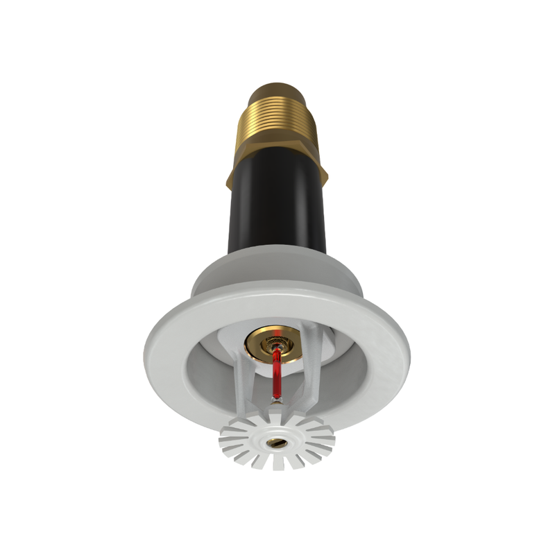 Viking® VK180, Standard, Dry Sprinkler, 5.6K, Recessed Adjustable, Pendent, QR, 1” NPT, White, 155 Degree, 24” Length, 08385UMB/W24 Fire Sprinkler Head - WeSupplyIt.com