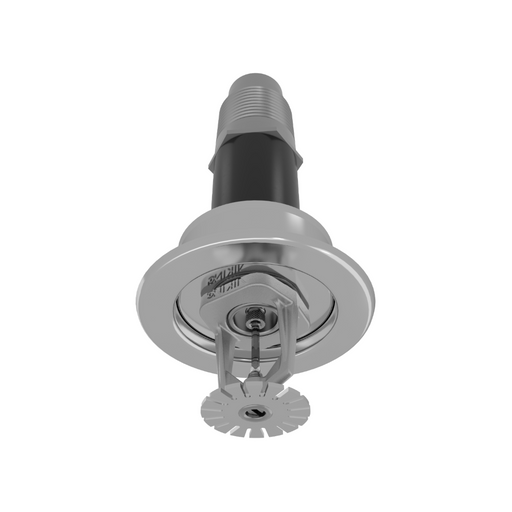 Viking® VK181, Standard, Dry Sprinkler, 8.0K, Recessed Adjustable, Pendent, QR, 1” NPT, White 155 Degree, 24” Length, 13250UMB/W24 Fire Sprinkler Head