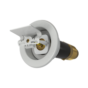 Viking® VK182, Standard, Dry Sprinkler, 5.6K, Recessed Adjustable, Horizontal Sidewall, QR, 1” NPT, White, 175 Degree, 12” Length, 08386UMD/W12 Fire Sprinkler Head