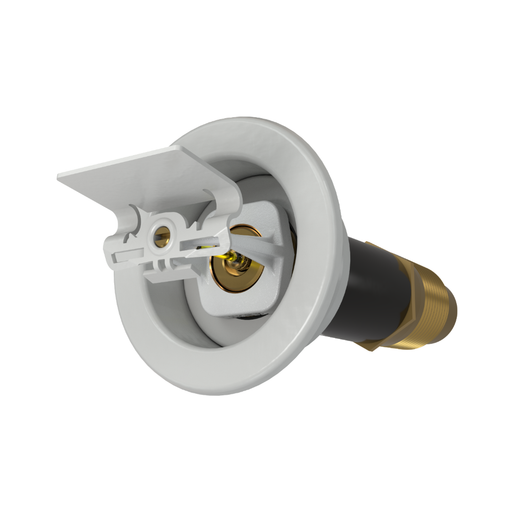 Viking® VK182, Standard, Dry Sprinkler, 5.6K, Recessed Adjustable, Horizontal Sidewall, QR, 1” NPT, White, 175 Degree, 12” Length, 08386UMD/W12 Fire Sprinkler Head