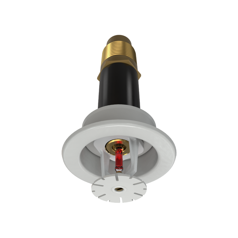 Viking® VK186, Extended Coverage, Dry Sprinkler, 5.6K, Recessed Adjustable, Pendent, SR/QR, 1” NPT, White, 155 Degree, 10” Length, 10541UMB/W10 Fire Sprinkler Head - WeSupplyIt.com