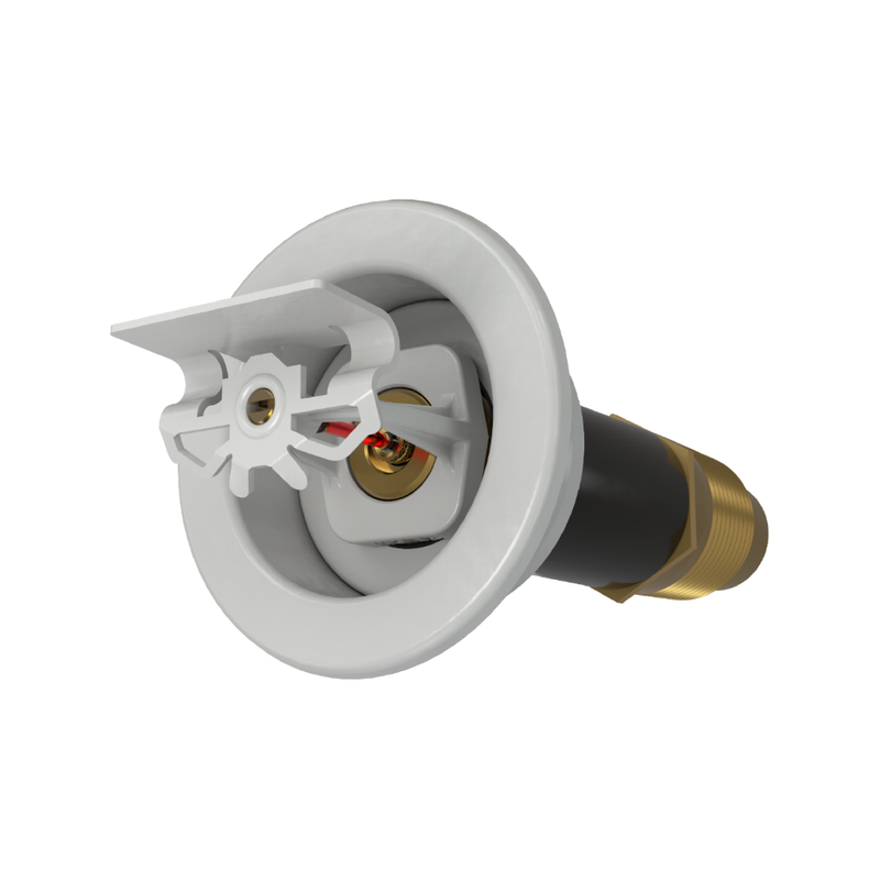 Viking® VK188, Extended Coverage, Dry Sprinkler, 5.6K, Recessed Adjustable, Horizontal Sidewall, SR/QR, 1” NPT, White, 155 Degree, 24” Length, 10542UMB/W24 Fire Sprinkler Head - WeSupplyIt.com