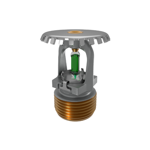 Viking® VK2001, Model XT1, 8.0K, Standard, Upright, SR, 3/4" NPT, Chrome, 200 Degree 23875FE Fire Sprinkler Head