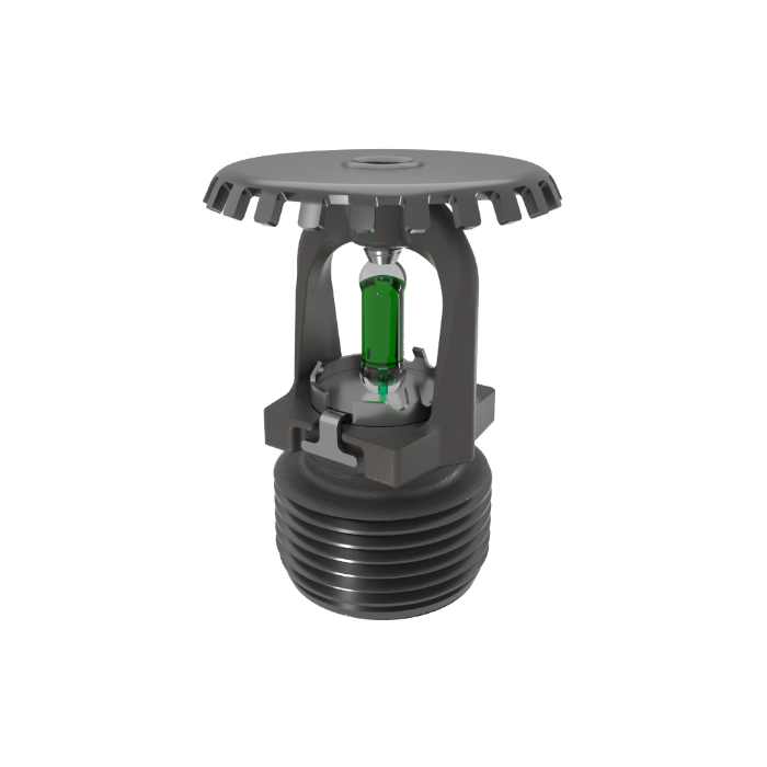 Viking® VK2001, Model XT1, 8.0K, Standard, Upright, SR, 3/4" NPT, Nickel PTFE (ENT), 200 Degree 23875JNE Fire Sprinkler Head