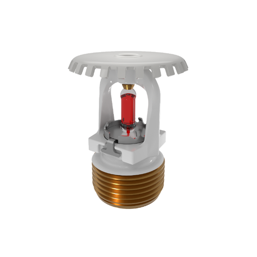 Viking® VK2001, Model XT1, 8.0K, Standard, Upright, SR, 3/4" NPT, White, 155 Degree 23875MB/W Fire Sprinkler Head